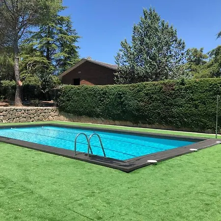 Villa Rana, Con Amplio Jardin, Barbacoa Y Piscina Valdemorillo Zewnętrze zdjęcie
