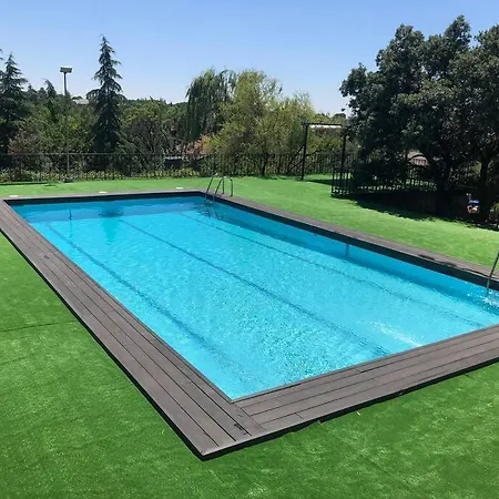 Villa Rana, Con Amplio Jardin, Barbacoa Y Piscina Valdemorillo Zewnętrze zdjęcie